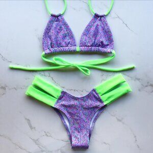 Pixie Floral Montce Swim Bikini Set